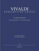 Štvoro ročných období (Le Quattro Stagioni) - husle a klavír - Vivaldi Antonio