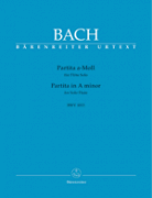 Partita a-moll pro příčnou flétnu BWV 1013 - Johann Sebastian Bach