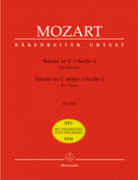 Sonate für Klavier C-Dur KV 545 (Facile) pro sólový klavír