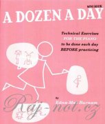 A Dozen A Day Mini Book - noty a skladby pro klavír