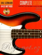 HAL LEONARD ELECTRIC BASS METHOD 1, 2, 3 + 3 CD učebnice hry na baskytaru