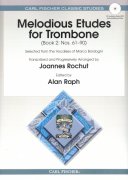 Melodious Etudes for Trombone 2 + CD