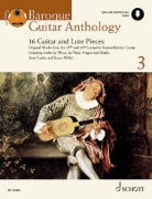 Baroque Guitar Anthology 3 barokní skladby pro kytaru