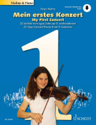 My First Concert - 22 jednoduchých skladieb pre husle a klavír