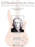 J.S. Bach for Electric Bass - solos and duets for bass guitar / basová kytara + tabulatura