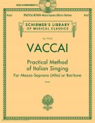 Practical Method Of Italian Singing: For Mezzo-Soprano (Alto) Or Baritone (Book/Online Audio)