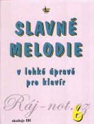 Slavné melodie 6 v lehké úpravě pro klavír + CD