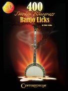 400 Smokin Bluegrass Banjo Licks + CD - učebnice pro Banjo
