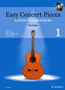 Easy Concert pieces 1 + CD jednoduché skladby pro kytaru