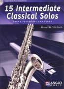 15 Intermediate Classical Solos pro tenorový saxofon a klavír