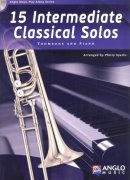 15 Intermediate Classical Solos pro trombone (BC+TC in Bb) and piano trombon a klavír