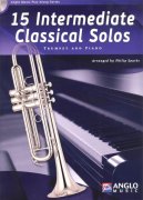 15 Intermediate Classical Solos pro trumpeta a klavír