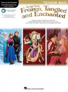 Songs From Frozen, Tangled And Enchanted: Tenor Saxophone (Book/Online Audio)
