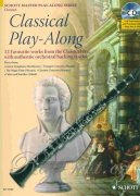 Classical Play-Along + CD - 12 favourite works from the Classical - klarinet