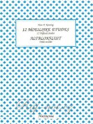 12 moeilijke etudes - Keuning, Hans P. etudy pro altovou flétnu