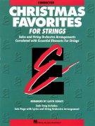 CHRISTMAS FAVORITES FOR STRINGS + CD / partitura