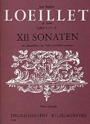 12 Sonaten op.3 Heft 3 - Jean Baptiste Loeillet
