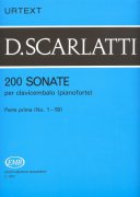 200 Sonate per clavicembalo (pianoforte) 1 (No. 1 - 50) - URTEXT - pro klavír