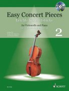 Easy Concert pieces 2 + CD pro violoncello a klavír