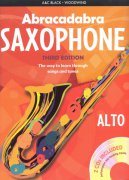 Abracadabra Saxophone + 2x CD / altový saxofon, škola hry prostřednictvím písníček a melodií