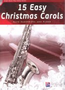 15 Easy Christmas Carols + CD / altový saxofon + klavír