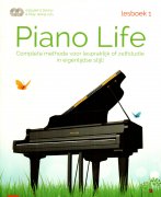 Piano Life - Lesboek 1 + 2 CD - Michiel Merkies