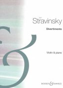 Stravinsky: DIVERTIMENTO (Suite from the ballet The Fairy's Kiss) / housle + klavír