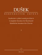 Súborné vydanie sonát pre klavír - Dušek František Xaver