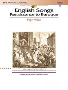 English Songs: Renaissance to Baroque - High Voice