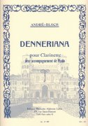 DENNERIANA by André-Bloch / klarinet + klavír