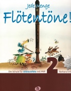 Jede Menge Flötentöne 2 + CD - Barbara Ertl - učebnice pro altovou flétnu