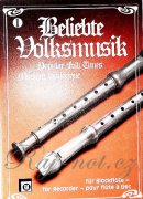 Beliebte Volksmusik 1 - Popular Folk Tunes - dua pro zobcové flétny