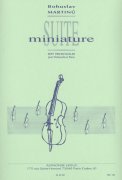 Suite Miniature H192 pre violončelo a klavír od Martinu Bohuslav