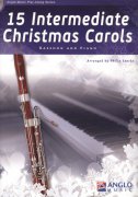15 Intermediate Christmas Carols pro fagot a klavír
