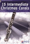 15 Intermediate Christmas Carols pro klarinet a klavír