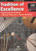 Tradition of Excellence 1 + Audio Video Online / percussion