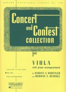 CONCERT & CONTEST COLLECTIONS viola - sólový sešit