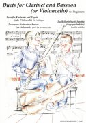 Duets for Clarinet and Bassoon (Violoncello) for beginners / dueta pro klarinet a fagot (violoncello)