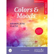 Engelhardt Sandra Colours + moods 2 + CD - skladby pro 1-2 příčné flétny a klavír