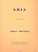 Aria - Albert Roussel - klarinet a klavír