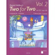 Two For Two 2 + CD 4 skladby pro 8 ruk od Hellbach Daniel