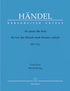 As pants the hart HWV 251e - SAATBB a klavír - Georg Friedrich Händel