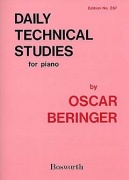 Oscar Beringer: Daily Technical Studies For Piano