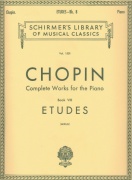 Complete Works for the Piano - etudy pro klavír od Frederic Chopin