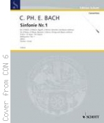 1. Orchestra-Sinfonie - Carl Philipp Emanuel Bach