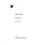 44 Duos for 2 violins sešit 1 - číslo 1 - 25 od Béla Bartók