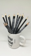 Ceruzka s potlačou klaviatúra čierna farba
