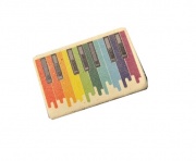 Guma farebná klaviatúra