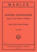 Mahler, Gustav: KINDER-TOTENLIEDER / zpěv + klavír