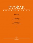 Cypřiše pro tenor a klavír B 11 od Dvořák Antonín